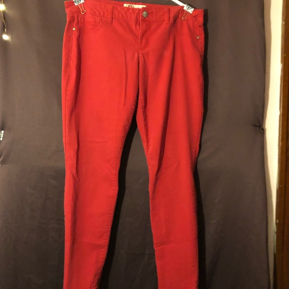 Red skinny jeans - Picture 1 of 2